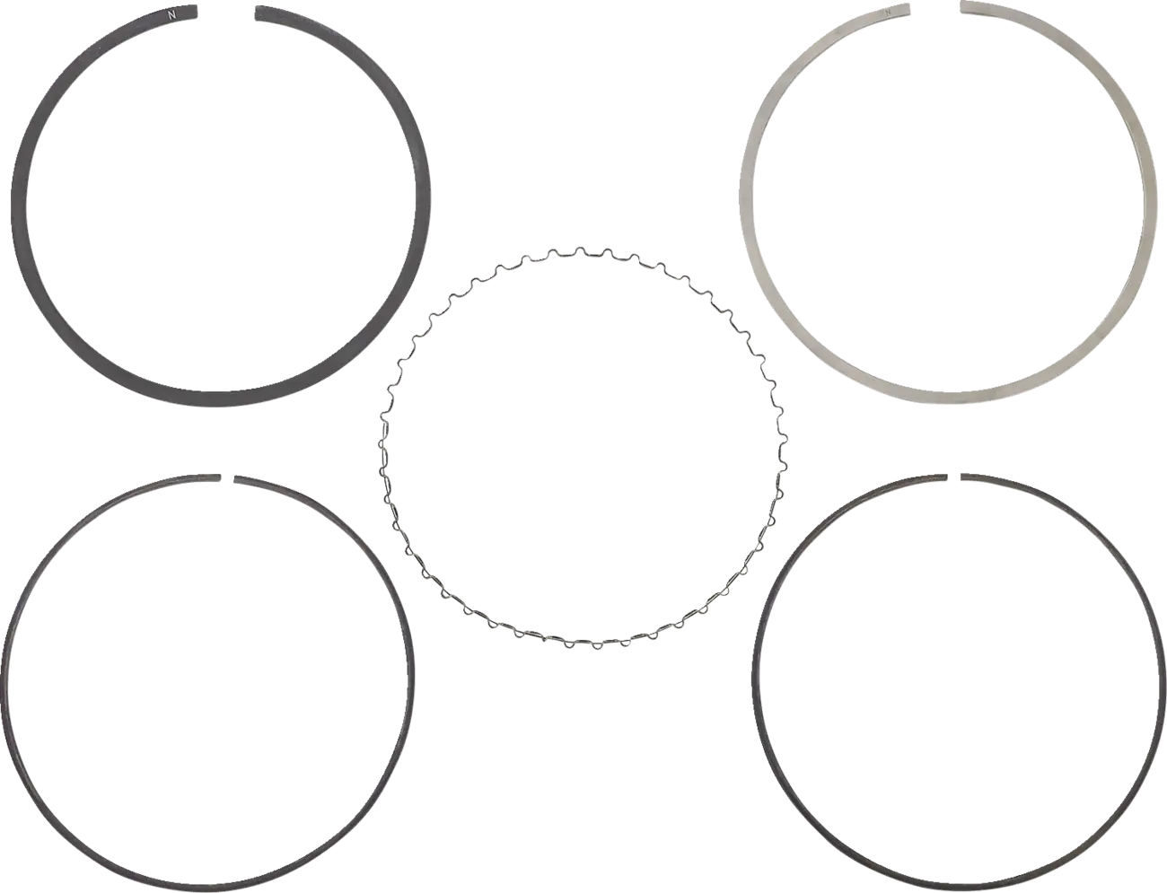 Wossner Piston Ring Set for 4-Stroke 95.50mm Bore