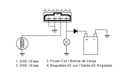 Motoplat Regulator - 12v Charging Upgrade