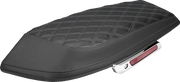 Saddlemen Roadsofa Saddlebag Lid Covers Carbon Fiber Gray Stitch