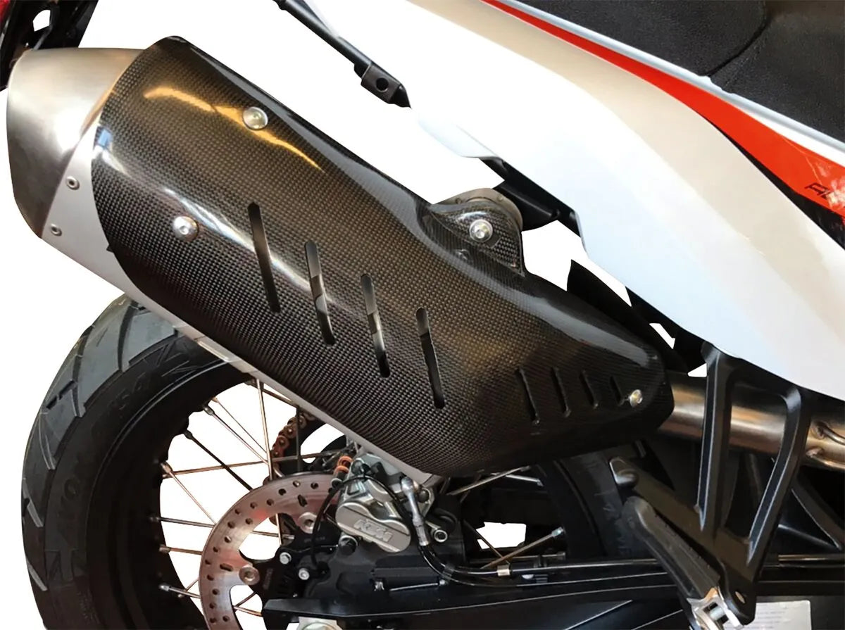 Moose Offroad Muffler Bag Heat Shield Guard