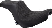 2-Up Drag Specialties Predator Iii Seat - For Harley Davidson