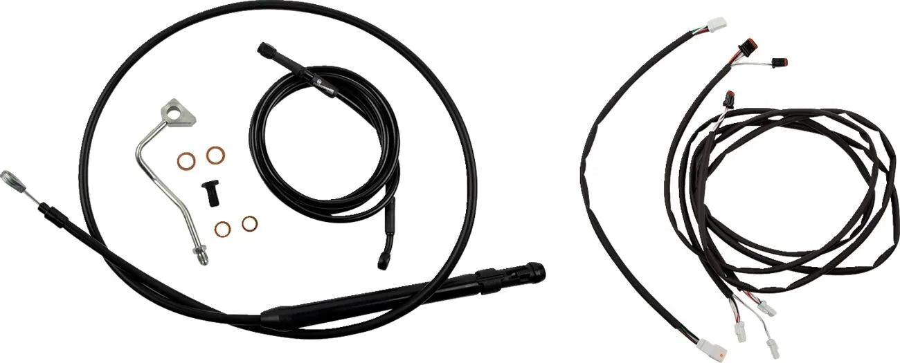 Burly Brand Touring Model Control Kit For 2" Risers