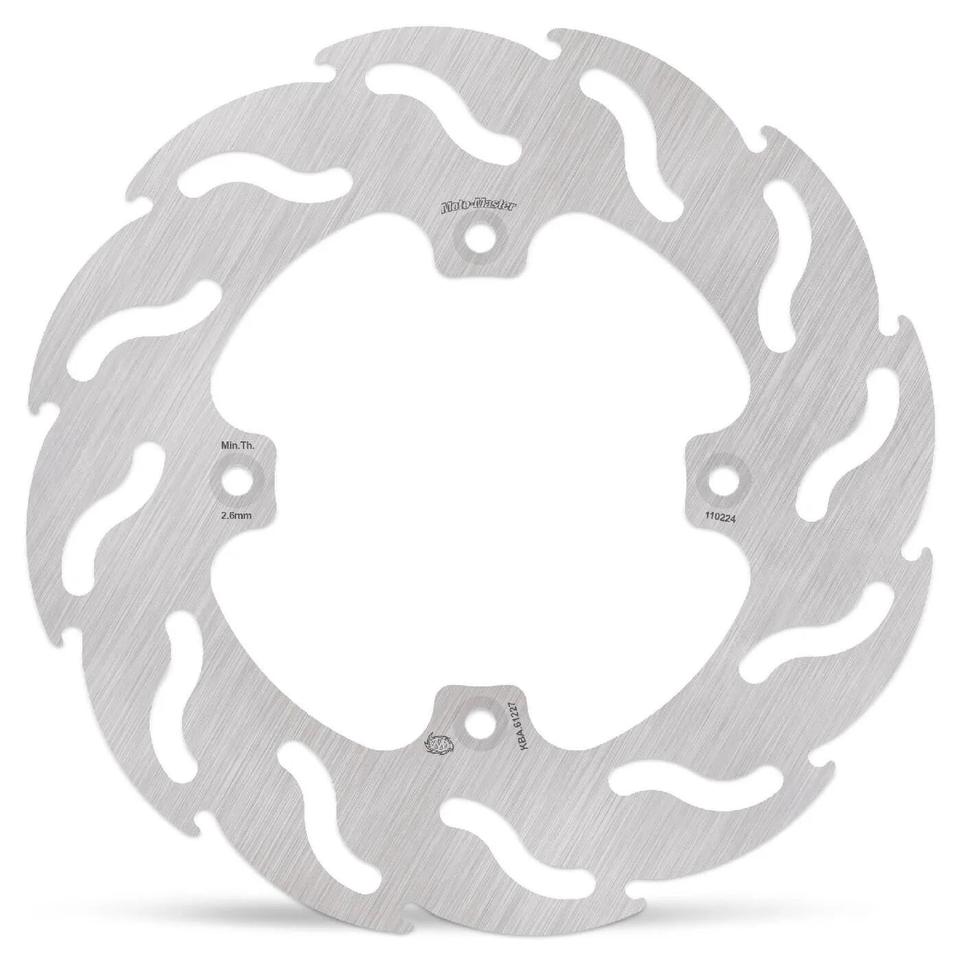 Moto-master Flame Series Fixed Brake Rotor - Rear