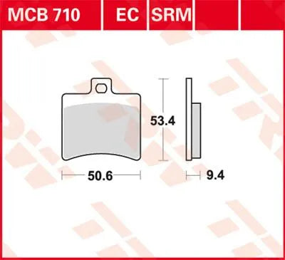 Trw Ec Series Ceramic Brake Pads