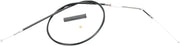 DRAG SPECIALTIES Black Vinyl Throttle Cable 31-3/4" Housing