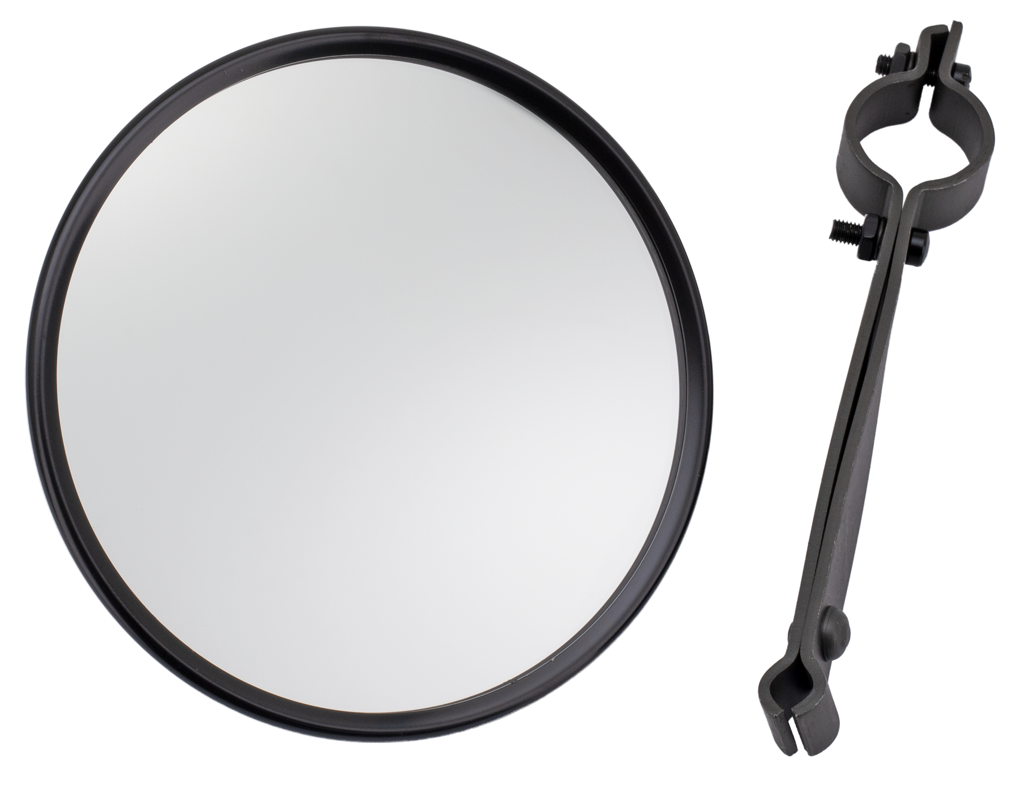 V-Twin Replica Early 5" Round Mirror Black – Handlebar