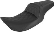 Saddlemen Slim Lattice Stitched Seat - For Harley Davidson
