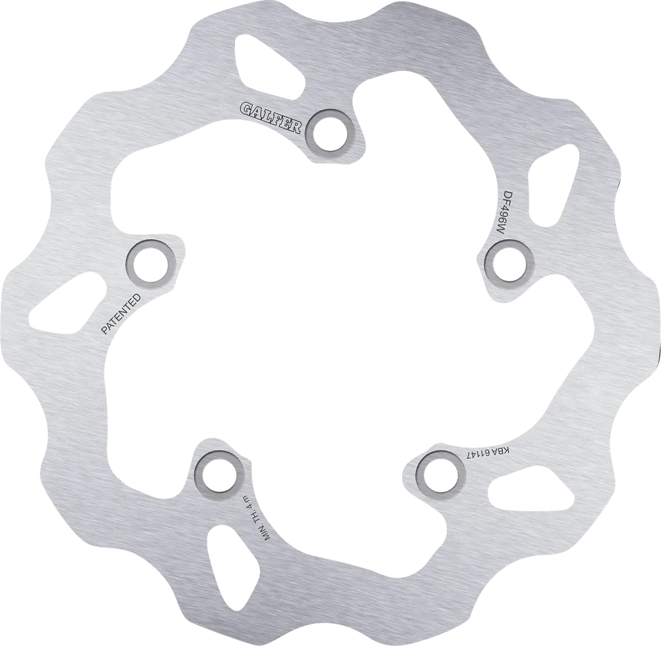 Galfer Brake Rotor For Direct Replacement - Rear