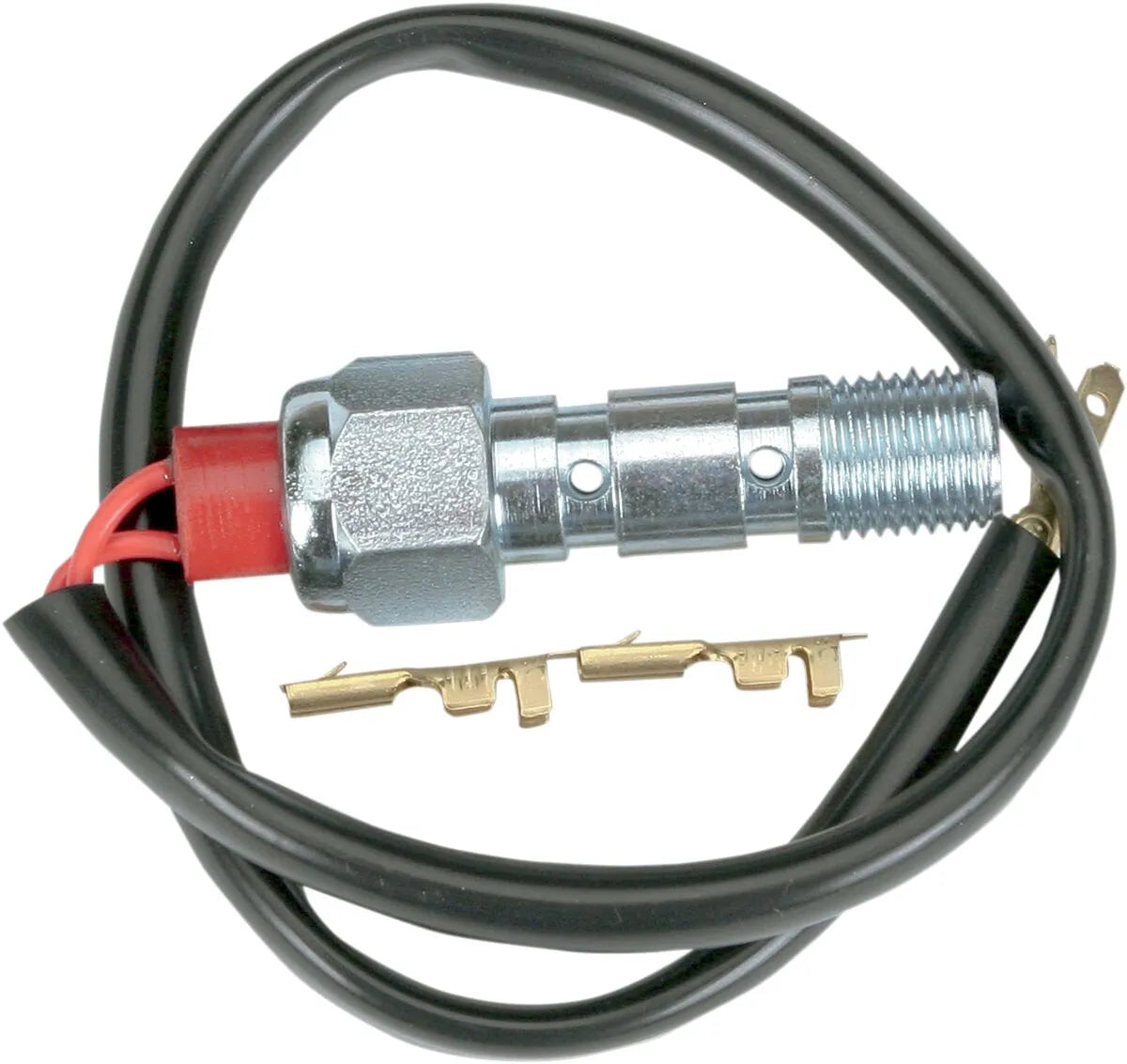 Goodridge Banjo Bolts With Pressure Switch M10 X 1.0 Chrome