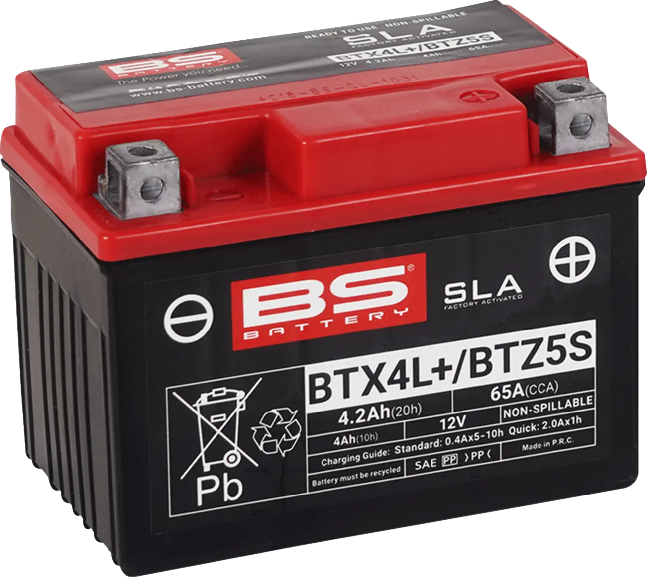 Bs Battery Agm 12v 4ah Sla Battery