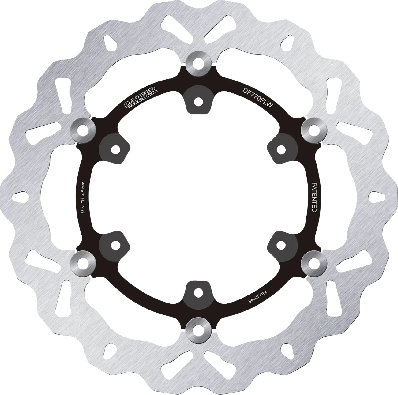 Galfer Brake Rotor For Motorcycle - 300mm Stainless Steel