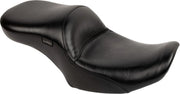 Le Pera Maverick Seat - Black Vinyl - For Harley Davidson