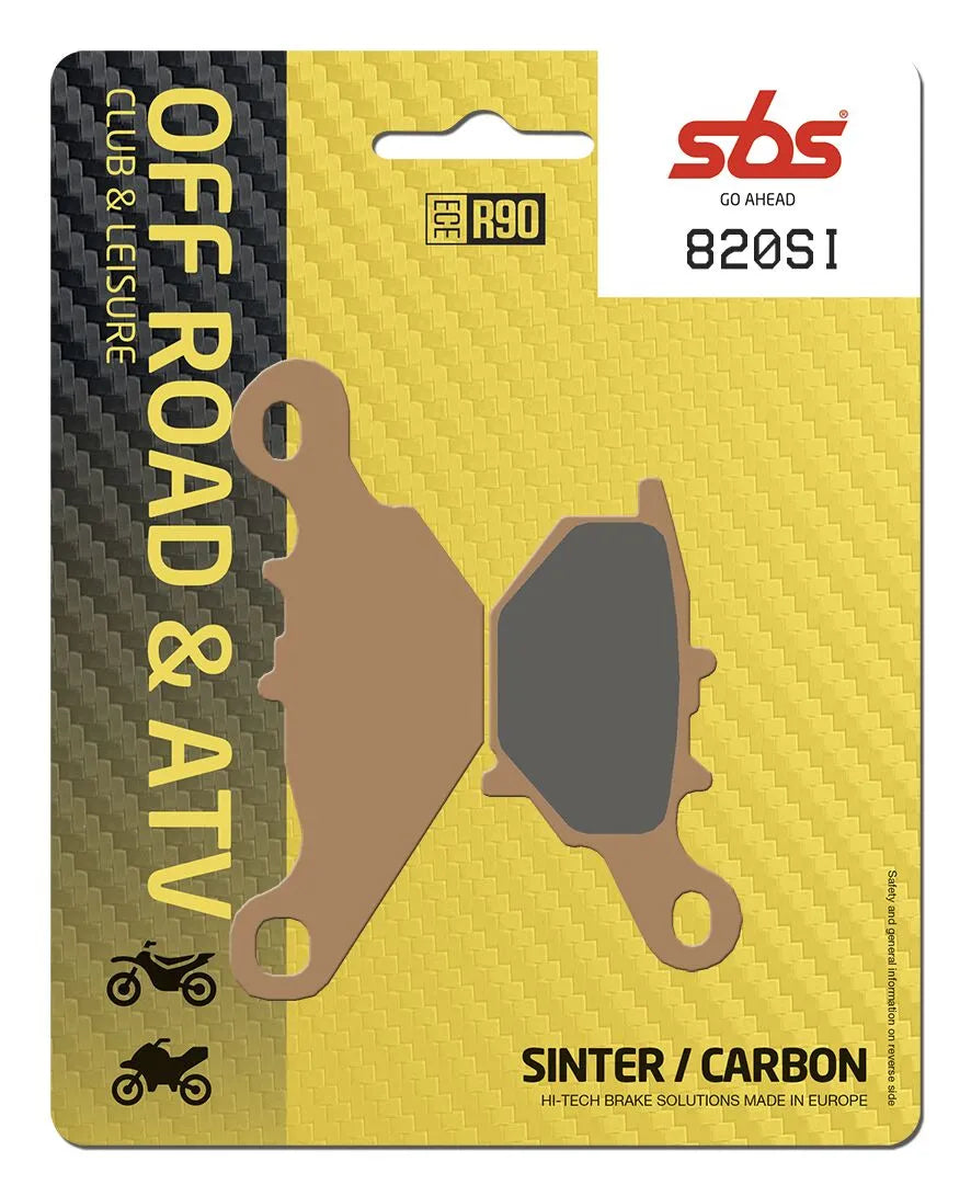Sbs Si Offroad Sintered Brake Pads - Rear
