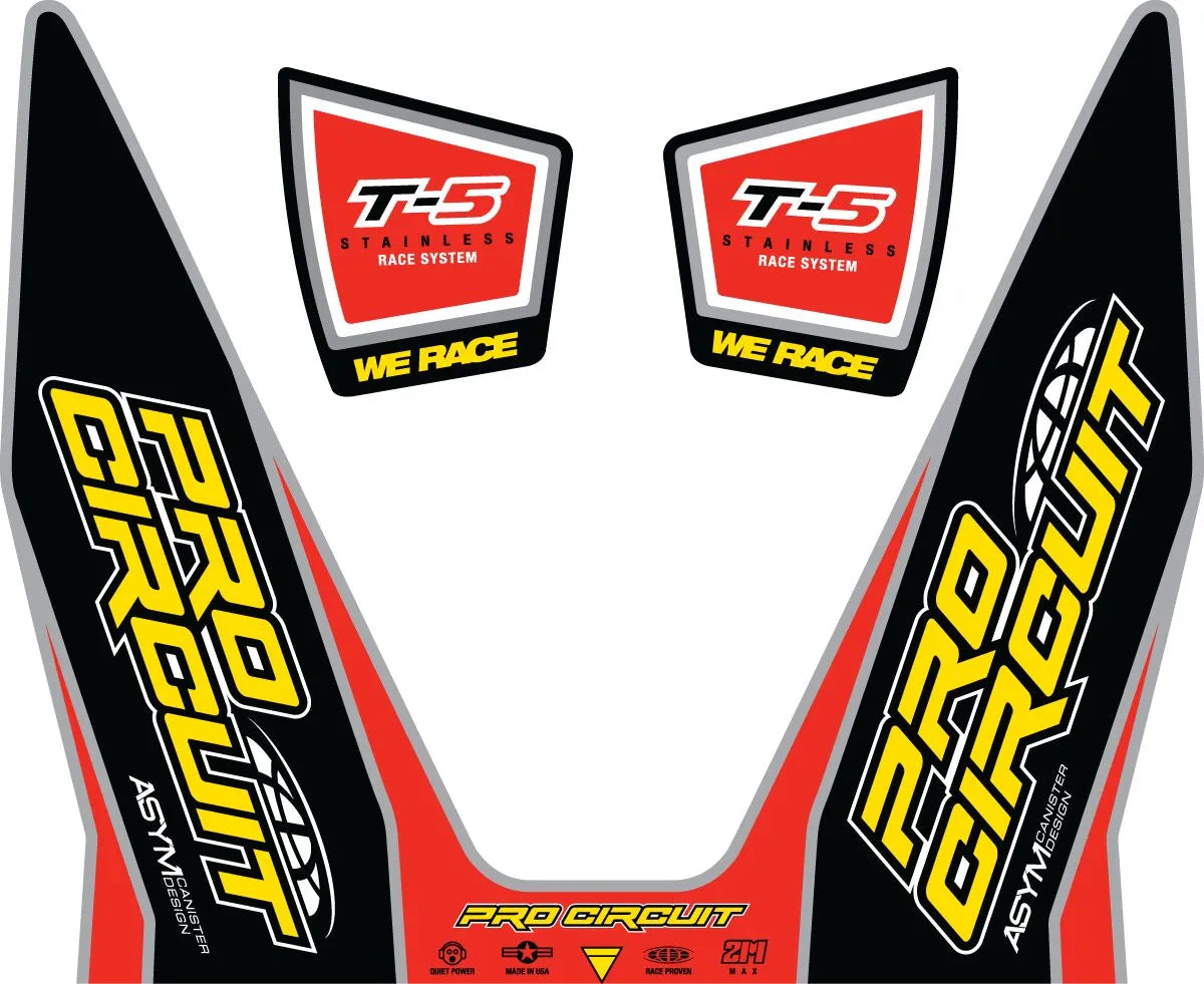 Pro Circuit Exhaust Decal