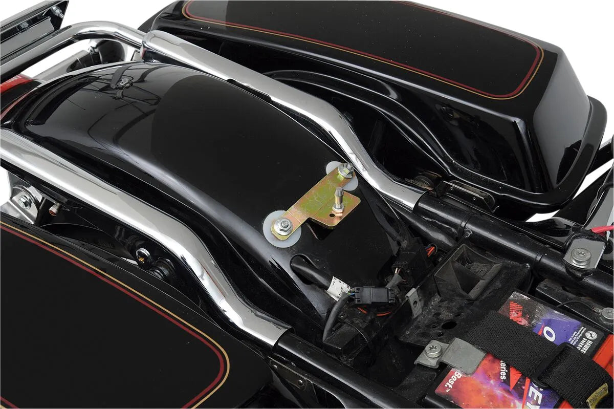 Drag Specialties Backrest Compatible Solo Seat - For Harley Davidson