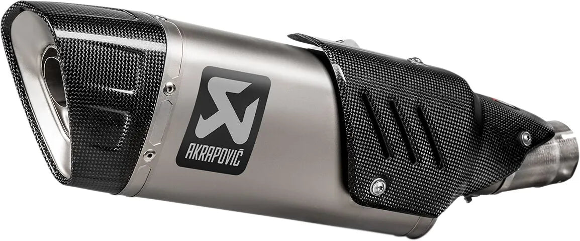 Akrapovic Titanium Slip-on Line Muffler - ECE Street Legal Approved