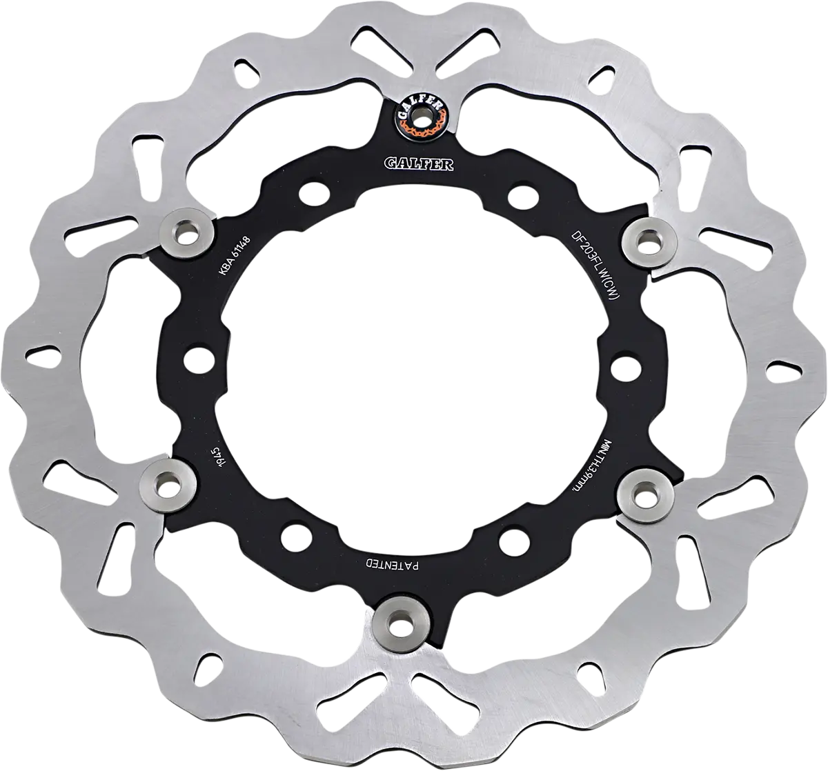 Galfer Brake Rotor For Direct Replacement - Front