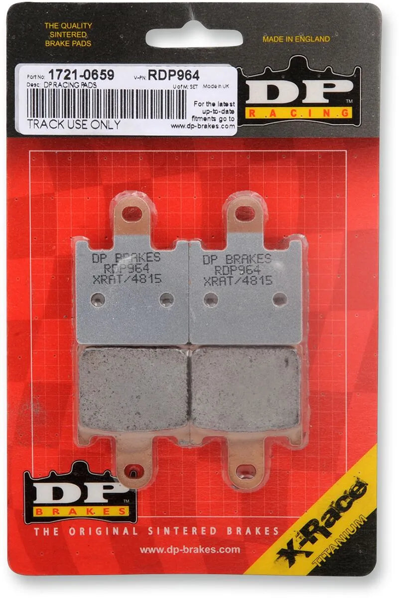Dp Brakes Rdp X-race Titanium Sintered Brake Pads - Front