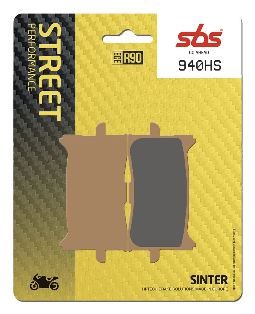Sbs Hs Street Excel Sintered Front Brake Pads - Front