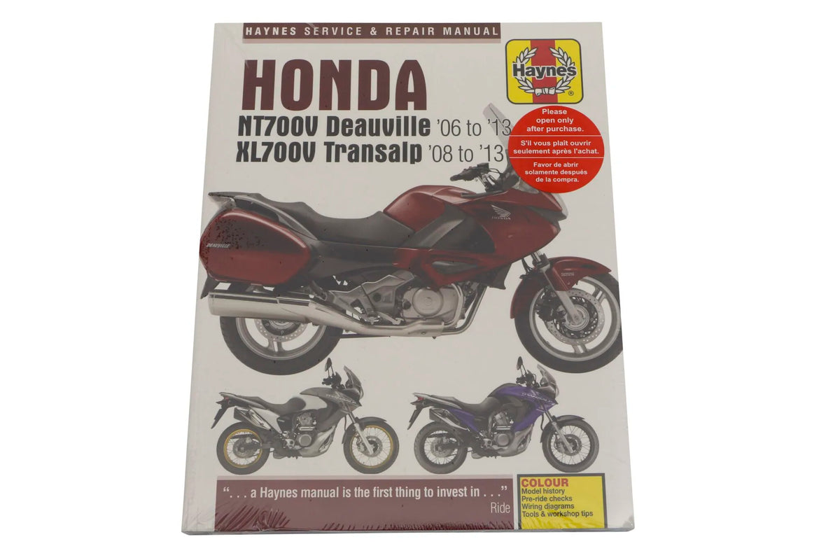 Haynes Service Manual for Honda NT700V Deauville Transalp