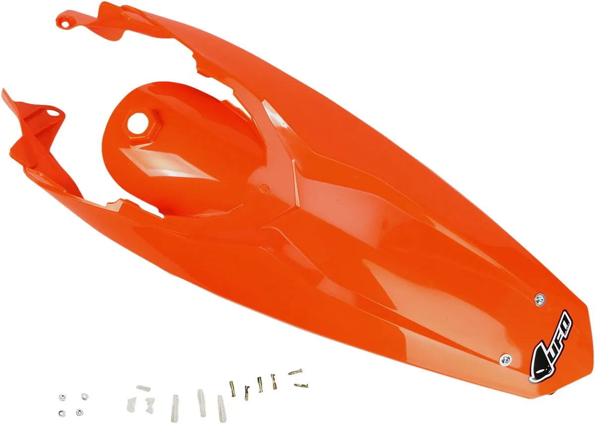UFO Enduro Rear Fender, Orange for KTM