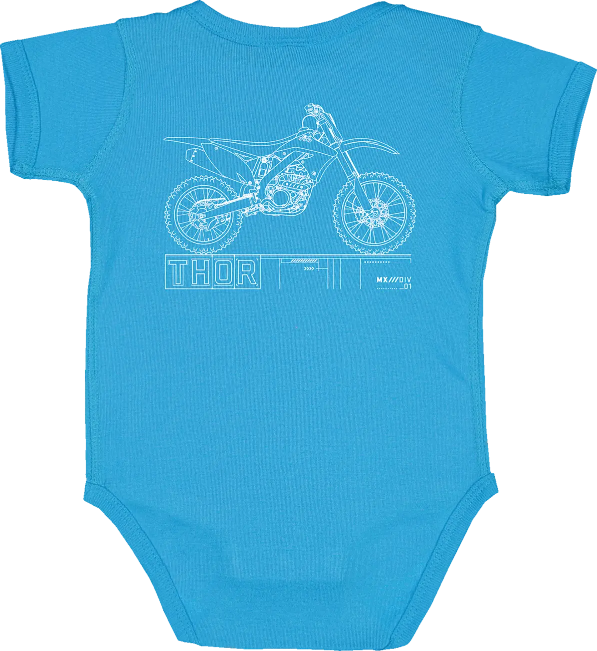 Thor Infant Blueprint Supermini T-Shirt Cobalt