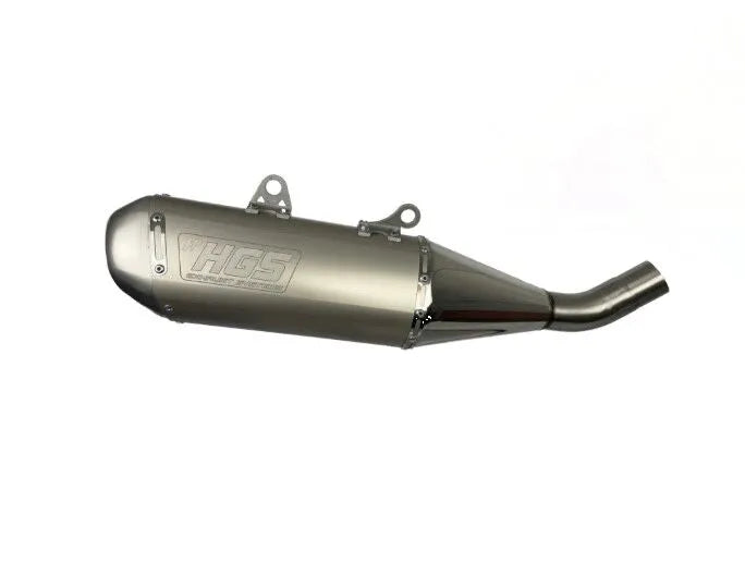 HGS Kove MX450 4-Stroke Silencer Grey/Steel