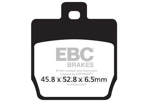 Ebc Sfa-hh Sintered Scooter Brake Pads - Rear