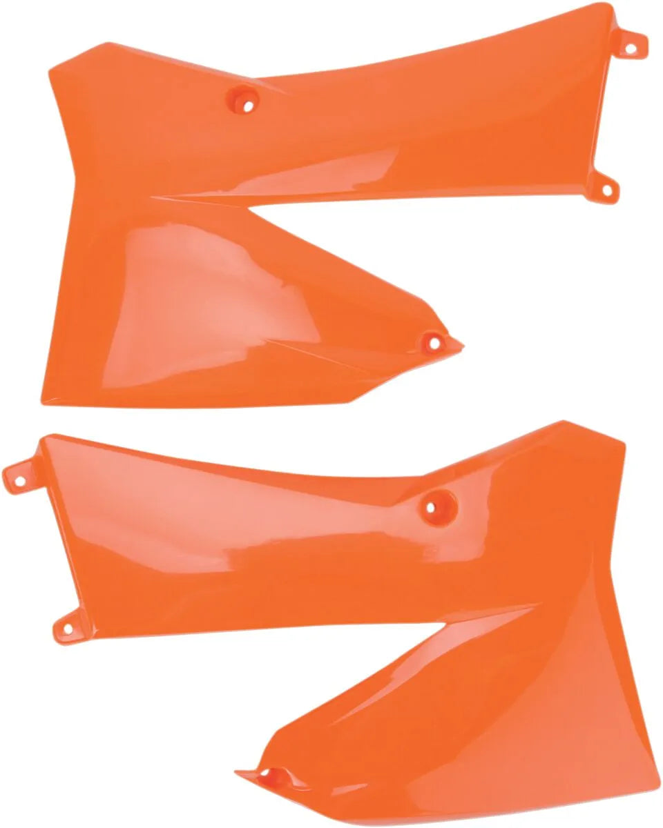 Ufo Replacement Radiator Shrouds For Ktm Orange