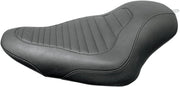 Mustang Tripper Solo Seat - Synthetic Leather - For Harley Davidson