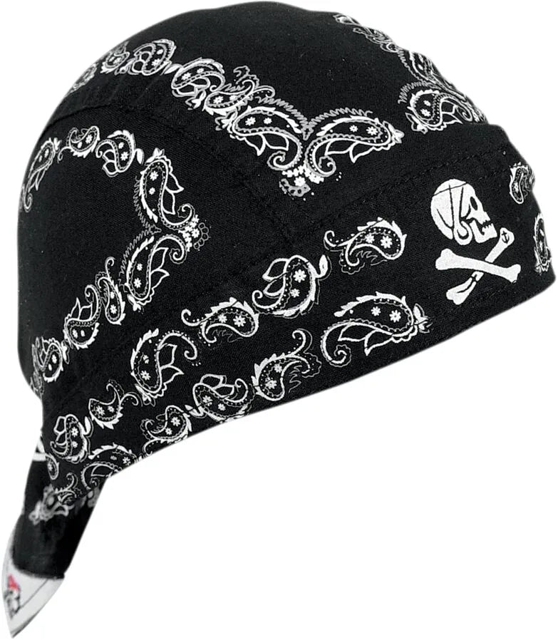 Zan Headgear Flydanna Head Wrap Black Paisley