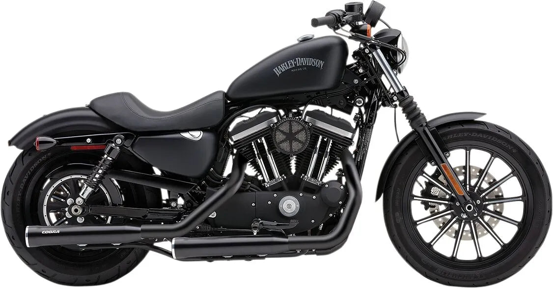 Cobra Rpt 3" Slip-on Mufflers For Harley Davidson