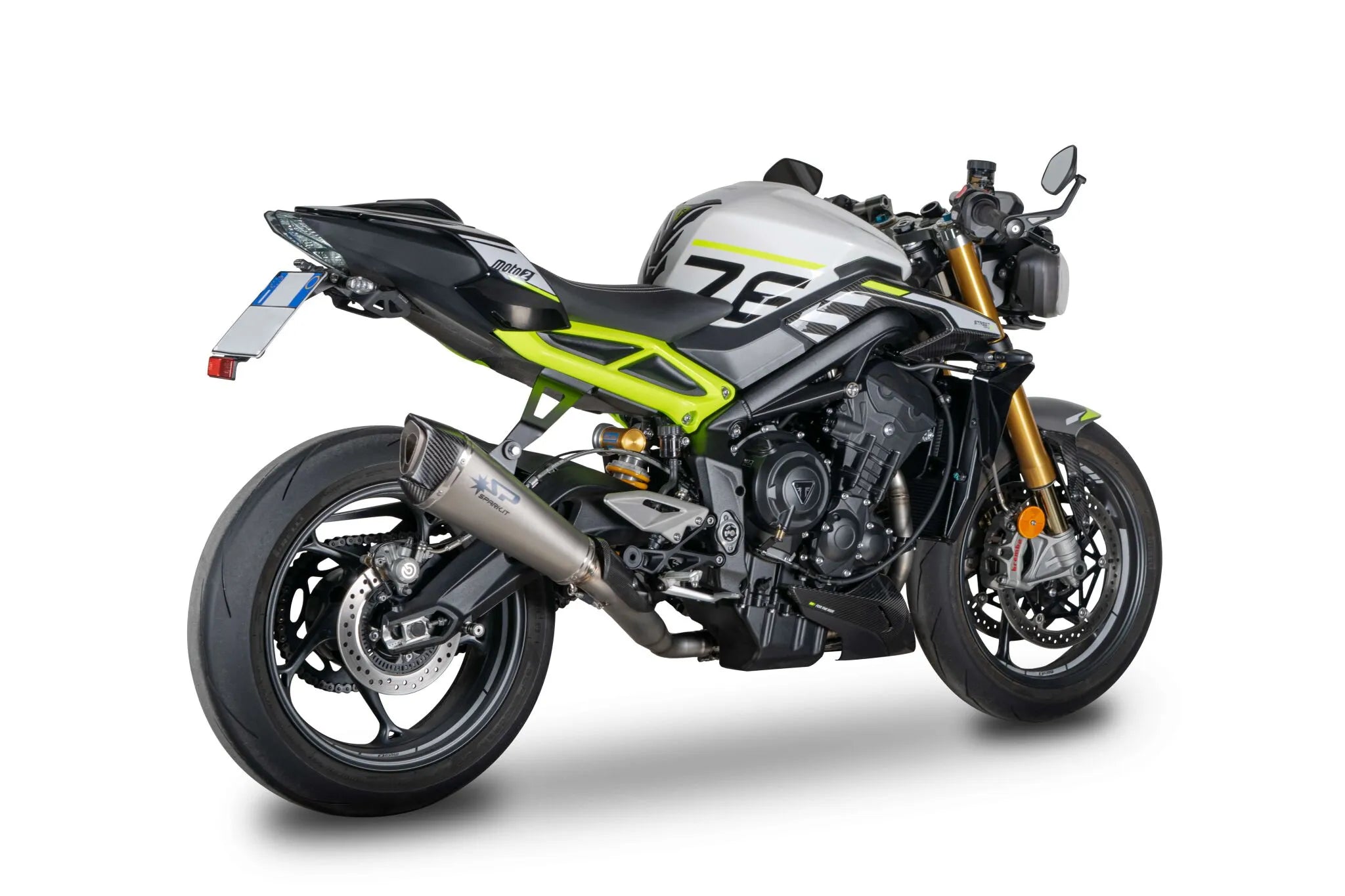 Spark Konix Evo Exhaust System Titanium/carbon Fiber