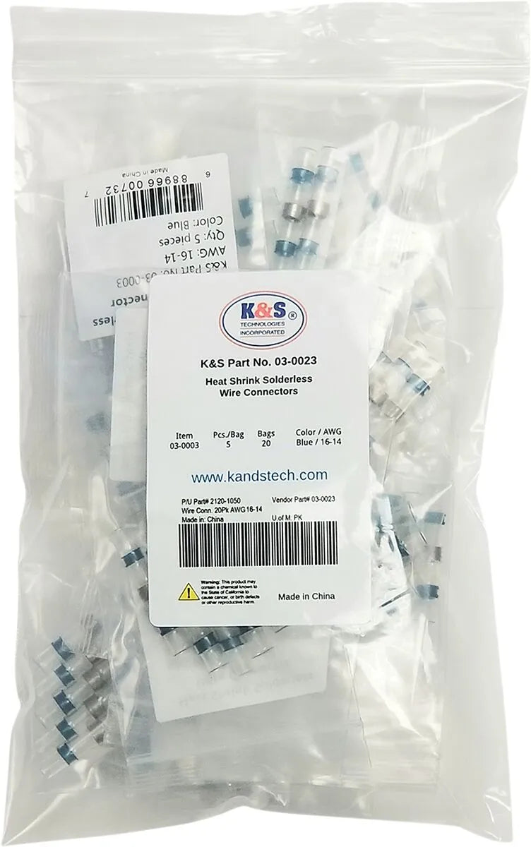 K&s Technologies Solderless Wire Connectors