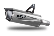 Spark Force Evo Slip-on Muffler With Carbon End Cap - ECE Street Legal Approved
