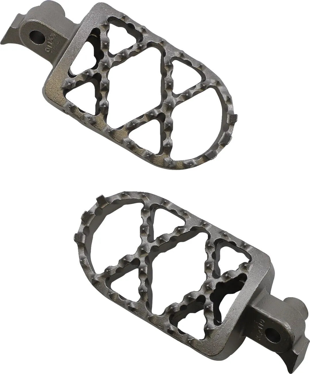 Moose Offroad Pro Foot Pegs - Stainless Steel