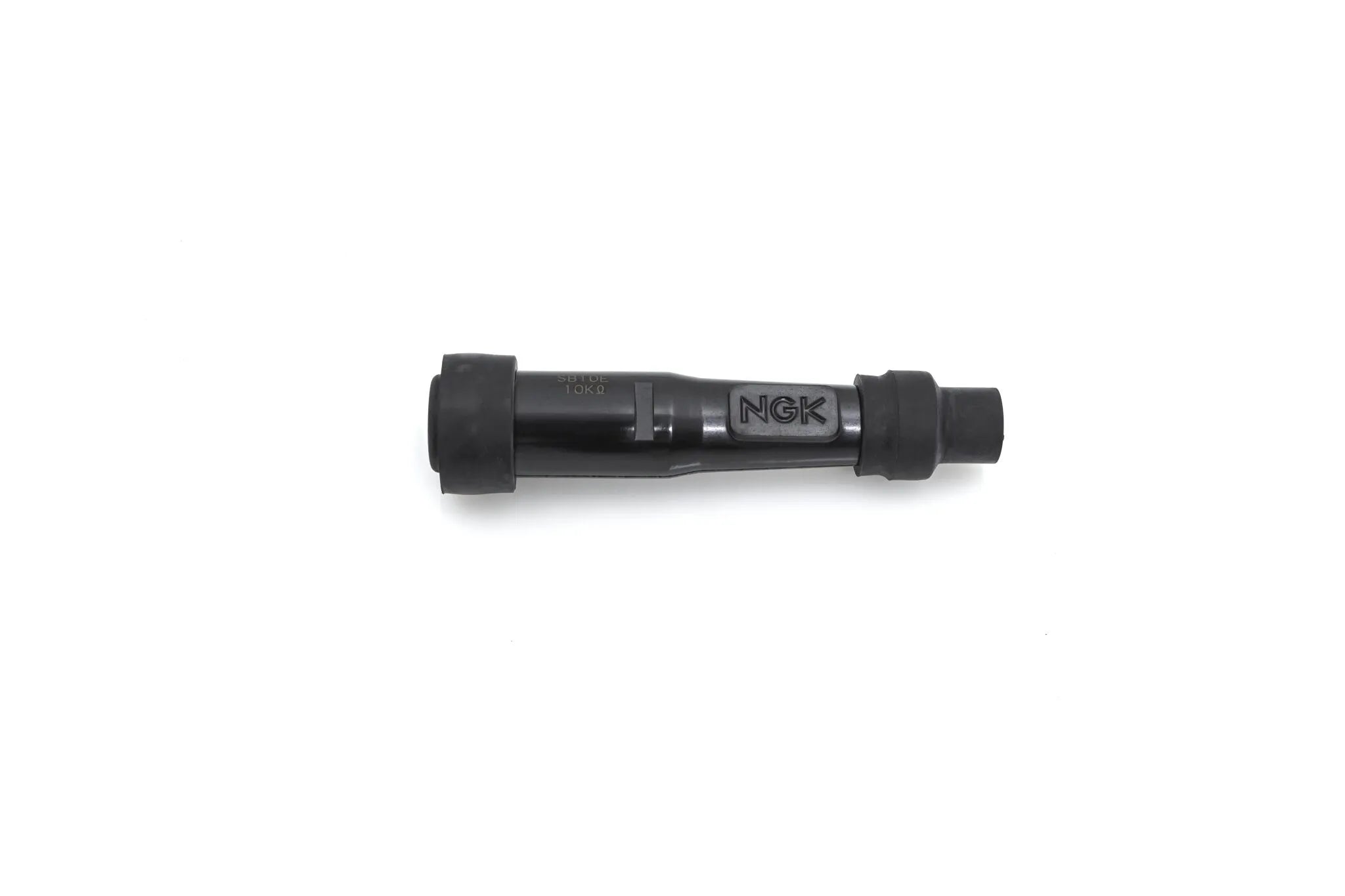 Ngk Spark Plug Cap - Straight, Black