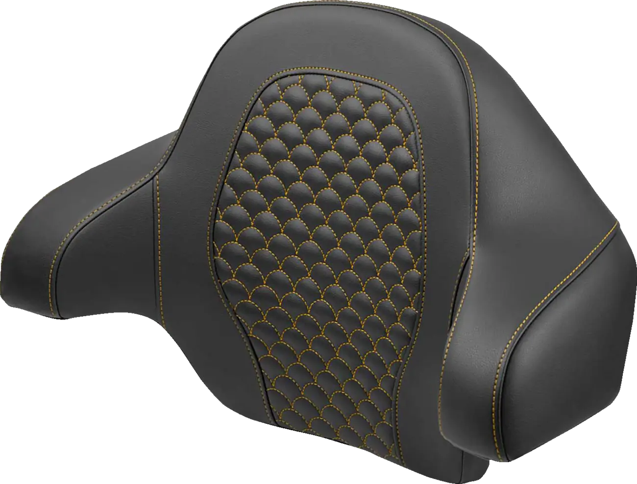 Saddlemen Dragon Scale Backrest Pad for Harley King Tour Pak