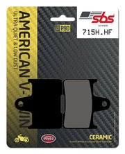 Sbs Hhf Street Ceramic Organic Brake Pads - Rear