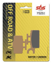 Sbs Si Offroad Sintered Brake Pads - Front