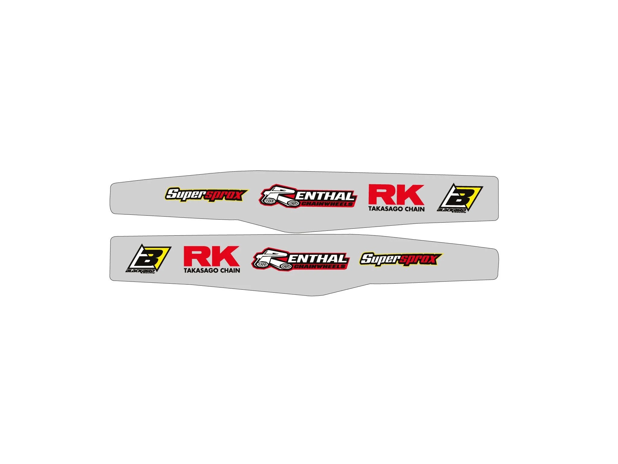 Blackbird Racing Swingarm Stickers For Husqvarna