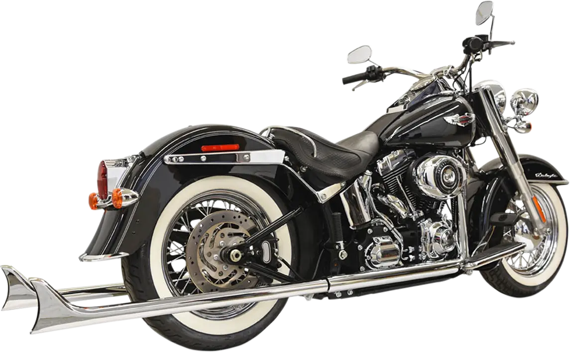 Bassani Xhaust True Duals Fishtail Exhaust System