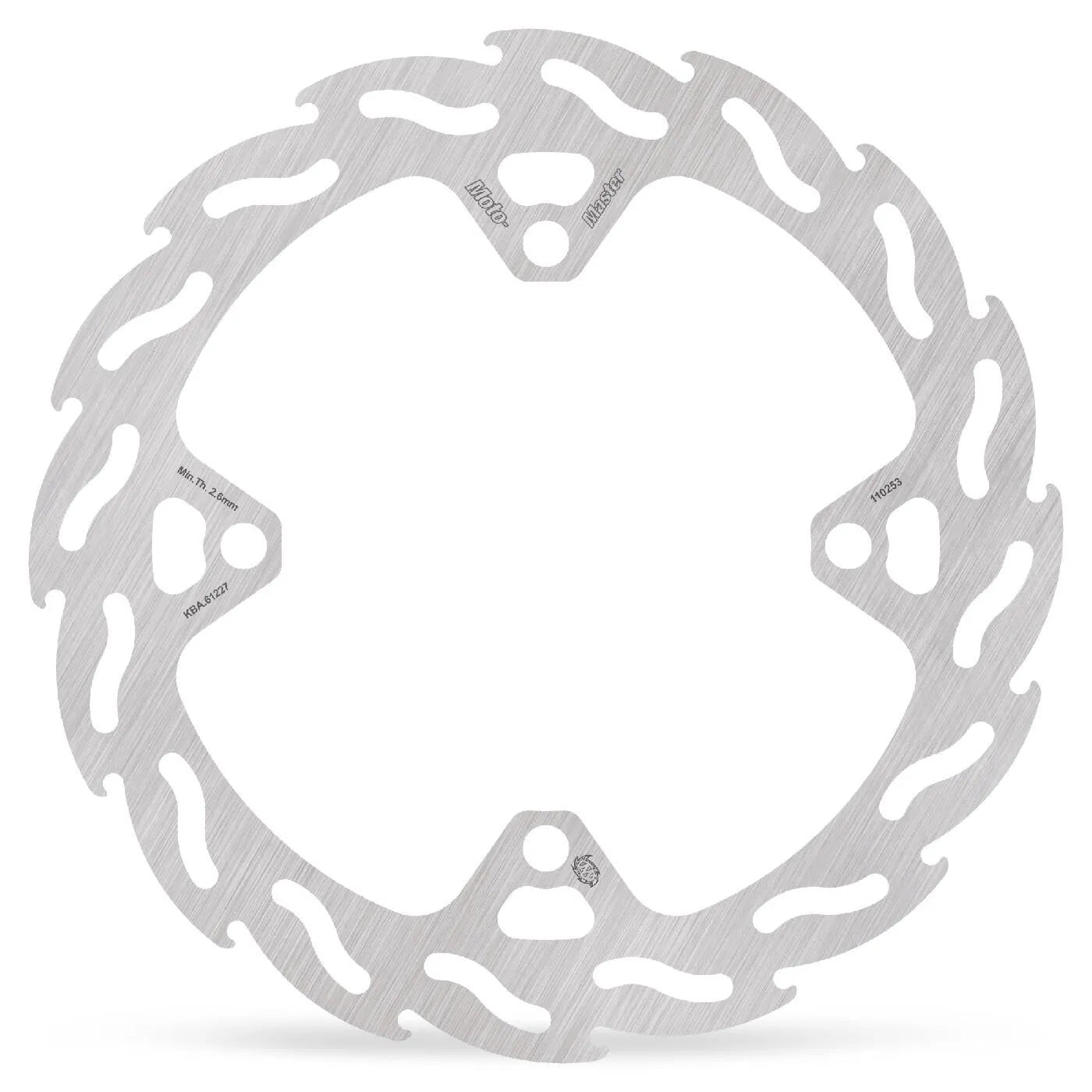 Moto-master Flame Series Fixed Brake Rotor