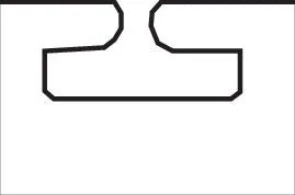 Garland UHMW Graphite Track Slide for 64-inch Tracks