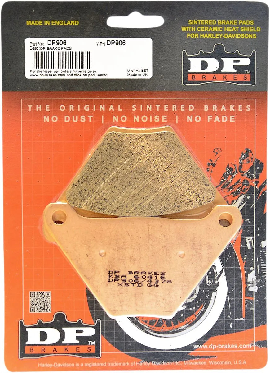 Dp Brakes Dp906 Sintered Metal Brake Pads For Harley/buell - Front & Rear