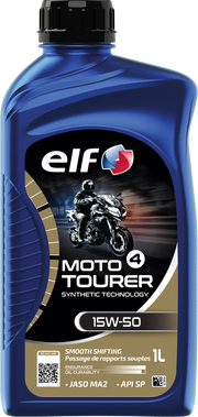 ELF Moto 4 Tourer Engine Oil 15W-50 1L