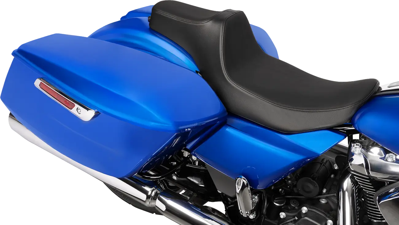 Drag Specialties Extended Reach Predator Iii Seat - For Harley Davidson