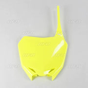 Ufo Number Plate For Suzuki - Fluorescent Yellow