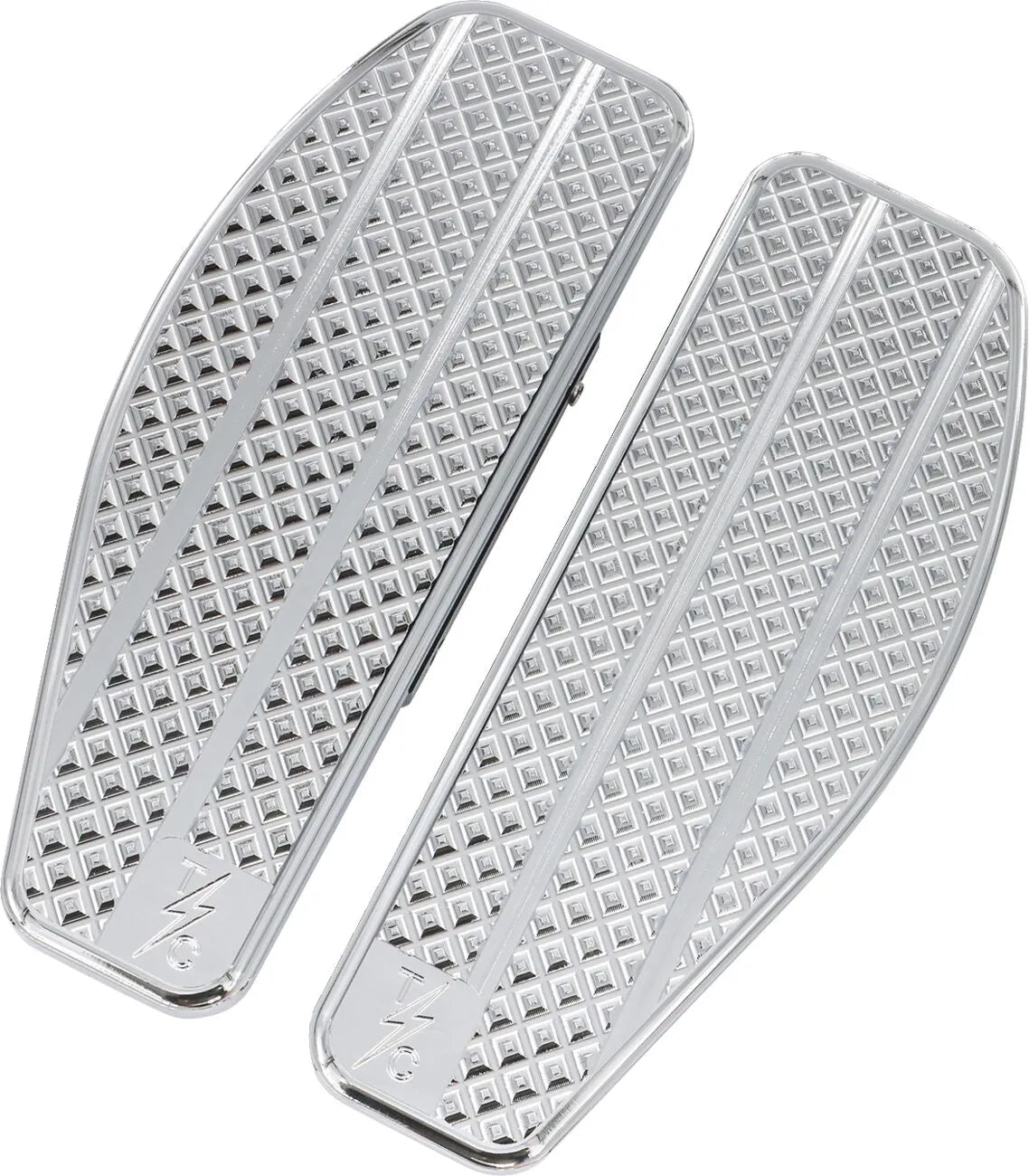 Thrashin Supply Co. Mini Floorboards - Chrome
