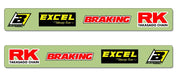Blackbird Racing Swingarm Stickers For Suzuki